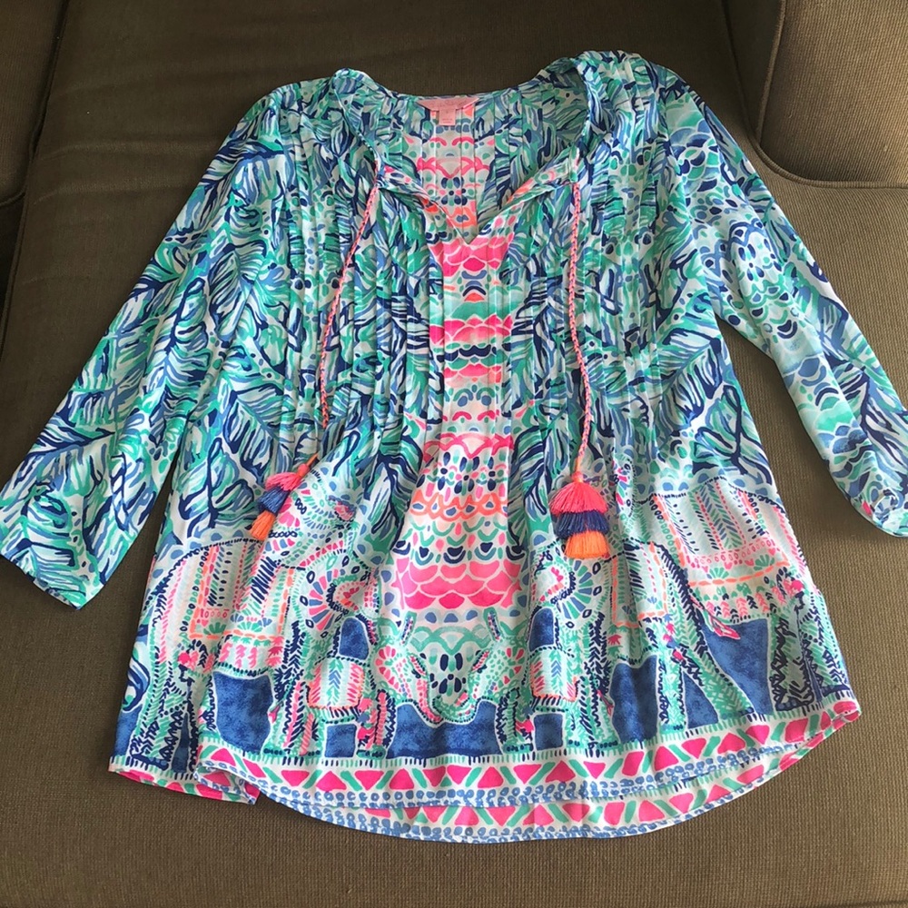 Lilly Pulitzer tunic.  Size small.